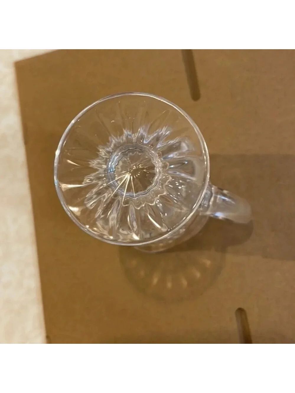 Vintage 19th Century Crystal Creamer, Pre owned - Picture 4 of 4